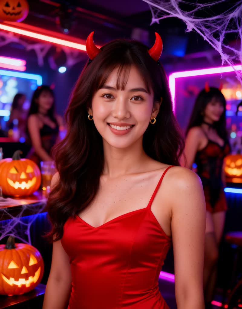 AI demo: Mook Halloween night at a bar