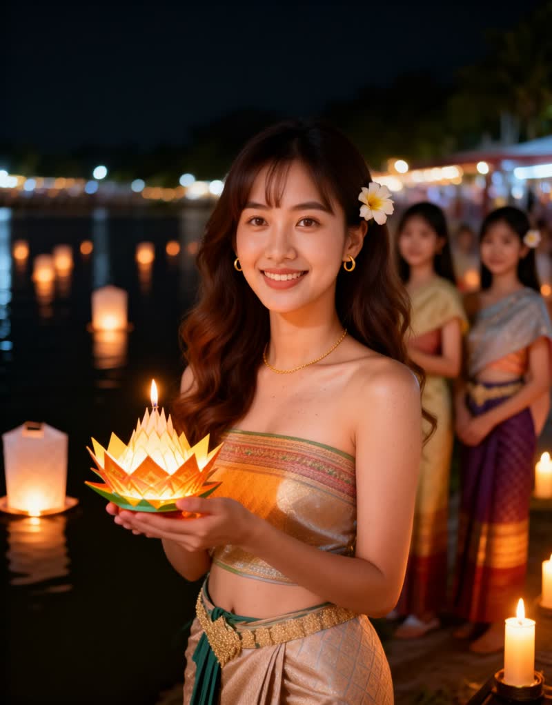 AI demo: Mook Loy Krathong night