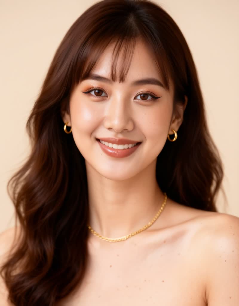 AI demo: Mook trendy douyin-style makeup