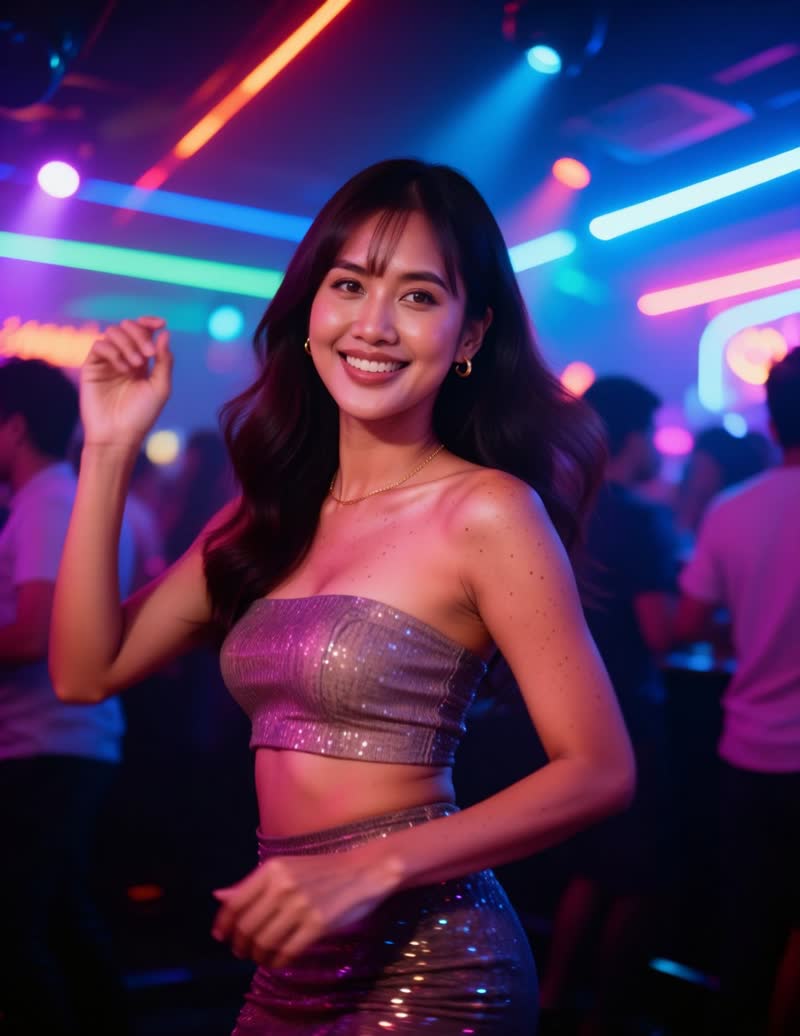 AI demo: Mook on a night out at a nightclub