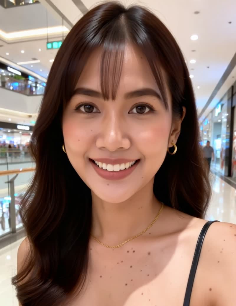 AI demo: Mook shopping at a mall